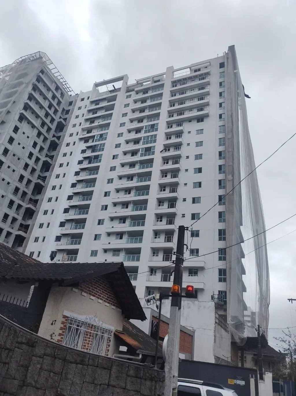 Fachada do Prédio Cosmopolitan concluído